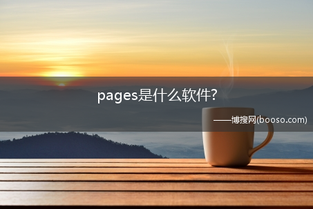 pages是什么软件?