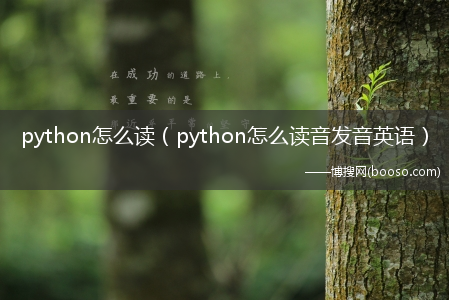 python怎么读音发音英语_python怎么读?(python怎么读)