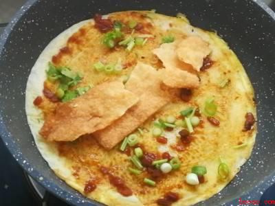 杂粮煎饼怎么吃