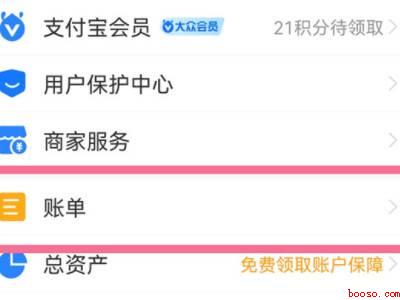 支付宝支付记录在哪里查看（演示机型:Iphone 13）