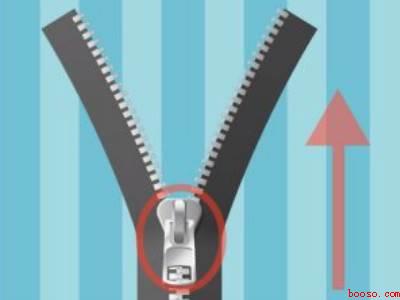 衣服拉链怎么装上去