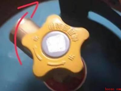 煤气瓶阀门怎么拧紧