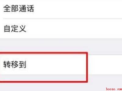 苹果手机怎么设置呼叫转移功能