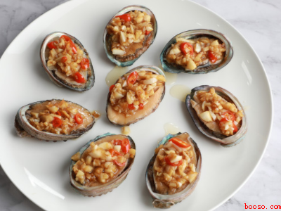 蒜香鲍鱼的制作方法