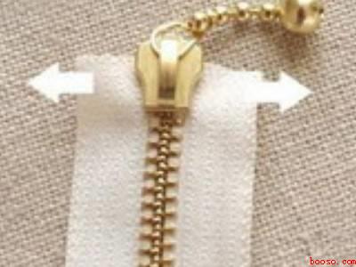 拉锁拽掉了怎么安上