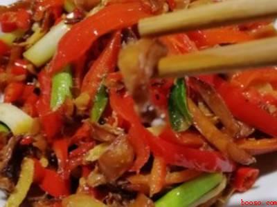 干墨鱼怎么炒好吃又嫩