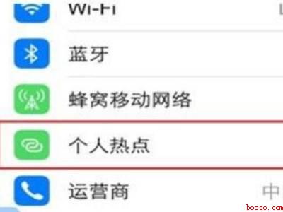怎么连热点分享给别人（演示机型:Iphone 12）