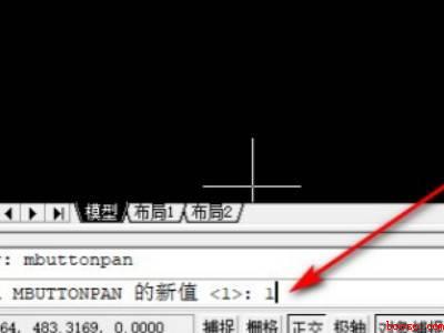 cad鼠标滚轮按住不能拖动图纸