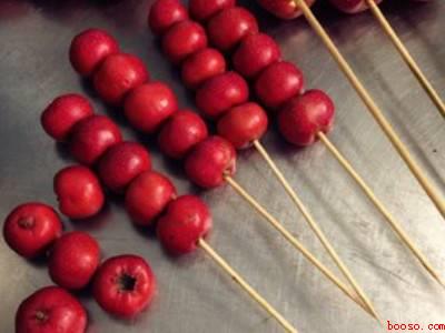 冰糖葫芦的材料