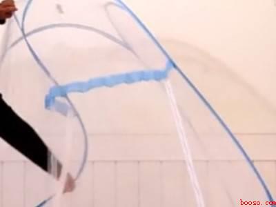 蚊帐怎么折叠起来（折叠蒙古包蚊帐的详细操作）