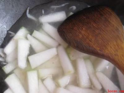 冬瓜虾皮怎么炒
