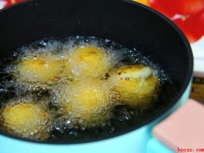 油炸元宵怎么做不爆炸