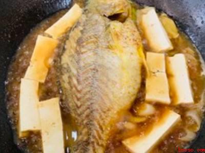 黄鱼烧豆腐怎么做