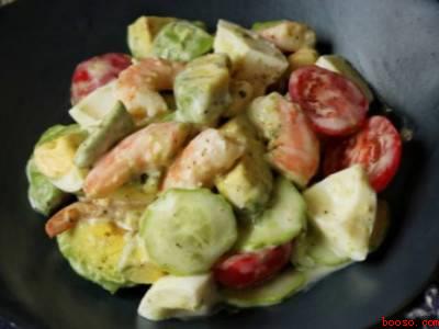 牛油果沙拉怎么做