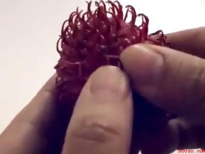 红毛丹怎么吃不沾内核皮