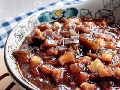 茄丁面卤怎么做