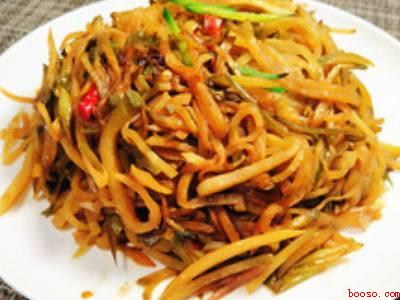 青萝卜怎么炒才好吃