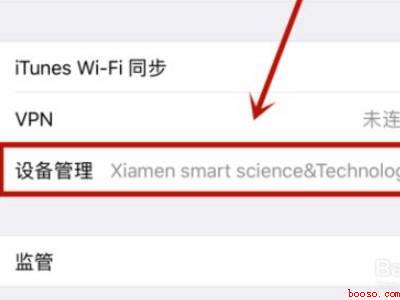 苹果12描述文件与设备管理在哪里