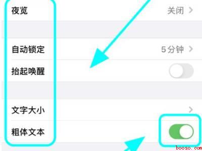 苹果字体怎么加粗
