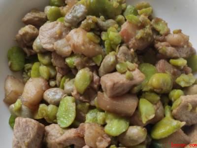 蚕豆炒肉怎么做好吃