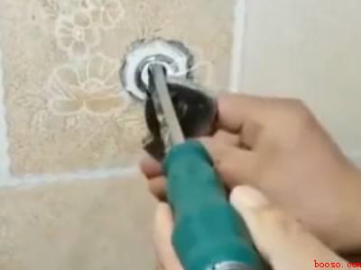 水管内丝断了怎么取出来