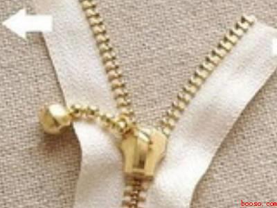 拉锁拽掉了怎么安上