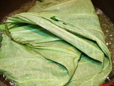 新鲜荷叶怎么处理蒸东西