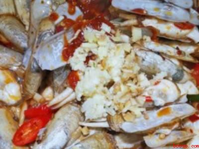 蛏子的清洗方法和做法