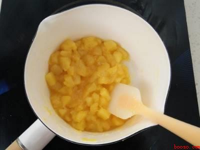 蛋挞皮做菠萝派的做法