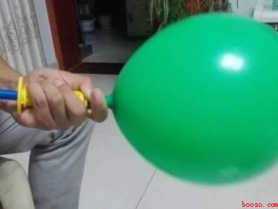 气球怎么打气