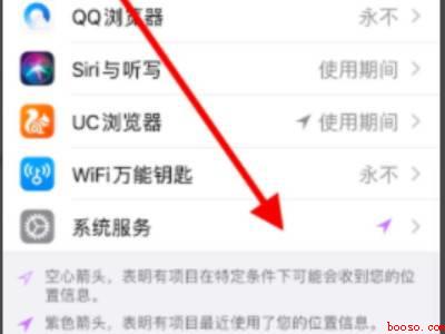 iphone的系统服务在哪