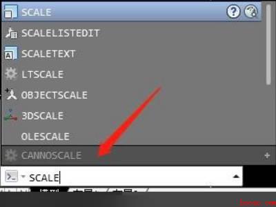 cad怎么随意缩放