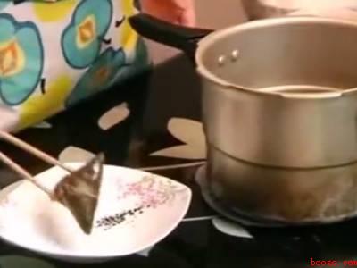 粽子中间的米有点硬怎么解决