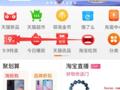 淘宝频道在哪里怎么进入(演示机型:Iphone 13)