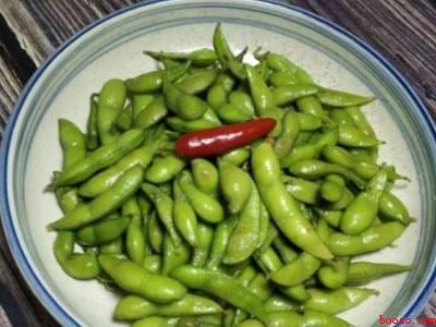 毛豆煮好隔夜怎么保存