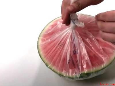 没吃完的西瓜怎么处理