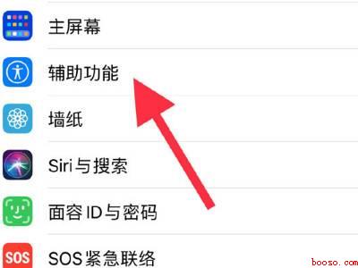 苹果12的悬浮球在哪里打开