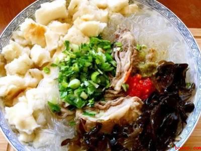 怎么吃羊肉泡馍