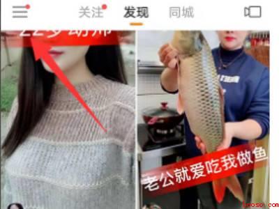 快手点赞过的在哪找（演示机型:Iphone 12）