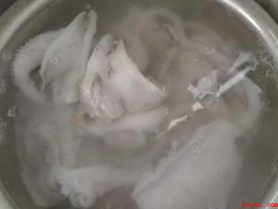 乌贼怎么处理干净