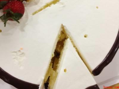 双层蛋糕怎么切