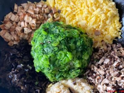 素馅包子馅料怎么调好吃