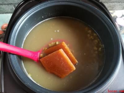 如何煮出碧绿的绿豆沙