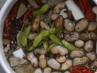 毛豆花生怎么煮好吃又入味