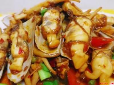 蛏子的清洗方法和做法