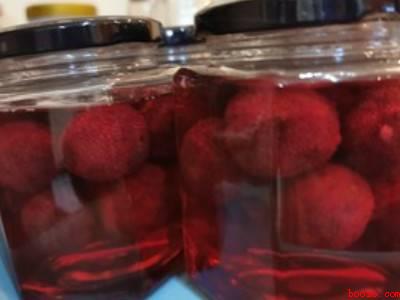 杨梅罐头的制作方法步骤