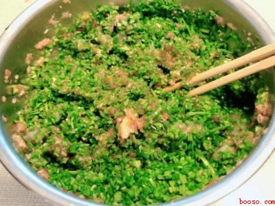 根达菜包饺子怎么做