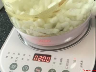 正确煮川贝梨水的方法