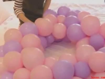 气球怎么布置好看简单