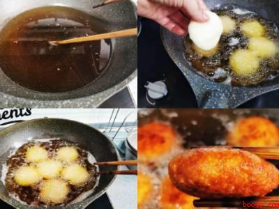 炸糖糕怎样又脆又软